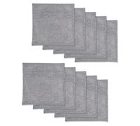 HUVZOR 10 Piezas Estropajo Aluminio - Trapos Limpieza para Suciedad difícil, paños de Limpieza Reutilizables, estropajos Cocina, paños de Alambre Multiusos(una capa)