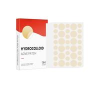 HUVZOR 144 PCS Parches Para Granos,acne patch,Pimple Patch Parches Acne Hidrocoloides Cubierta Absorbente Invisible,Uso Diurno Y Nocturno En Uno, Enriquecido Con Aceite De Té Y Ácido Salicílico