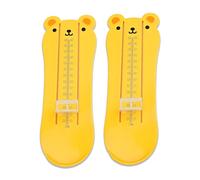 HUVZOR 2 dispositivos para medir los pies de los niños, medidor de pies, rango de tallas 5,5-18,5 cm, dispositivo para medir la talla de zapatos de niñas y niños