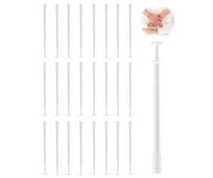 HUVZOR 25 Piezas Aplicador de Lubricante Desechable, Aplicador Vaginal, Aplicadores De Lubricante Personal, Aplicadores Anales Desechables, Inyector Jeringa para Anal Vaginal
