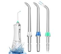 HUVZOR 3 Piezas Boquilla de Repuesto para Waterpik Water Flosser, Reemplazo Boquilla para Waterpik Irrigador Bucal y Irrigador Dental, Accesorios de Irrigadores Dentales