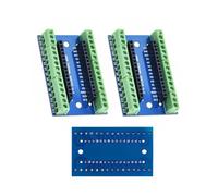 HUVZOR 3 Piezas Nano IO Shield V1.0 Placa de Extensión para Arduino AVR | Expansión Simple con Adaptador, Ideal para Proyectos de Electrónica y Prototipos DIY