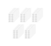 HUVZOR 500Pcs Parches de Soporte para Lóbulos de Oreja, Protectores Invisibles para Lóbulos Pendientes, Pegatinas Orejas para Pendientes Pesados, Parches Estabilizadores para Aretes Uso Prolongado