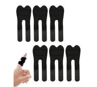 HUVZOR Férula para Dedos 6PCS Férula Pulgar Ajustable Férula Dedo Martillo Protector Dedos Mano con Barra Metálica para Artritis Tendinitis Fracturas y Alivio del Dolor para Todos los Dedos