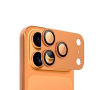 HUVZOR Protector de Cámara Mate para iPdhone 17 Pro Max - Cubierta Metálica Completa 9H Antiarañazos | Cristal Transparente Ultra Delgado Antiimpactos y Sin Burbujas para Máxima Protección y Claridad