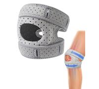 HUVZOR Rodillera para hombres/mujeres, vendaje ajustable para la rodilla, menisco para rodilla, artritis, curación después de lesiones de tenis, alivio del dolo, Ideal para spo