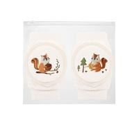 HUVZOR Rodilleras de malla transpirables para bebés de 0 a 3 años (ardilla)