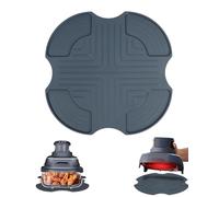 HUVZOR Salvamanteles de silicona compatible Ninja Crispi - Almohadillas calientes para accesorios de freidora de aire de vidrio para Ninja Crispi, resistente al calor, antideslizante, protección