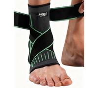 HUVZOR Tobillera Deportiva de Compresión para Ambos Pies, Ajuste Personalizado - Soporte para Estabilizar y Prevenir Torceduras de Tobillo, Ideal para Recuperación de Lesiones y Actividad Física