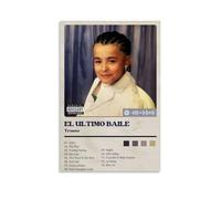 HUWERYW Trueno Posters El Ultimo Baile Álbum Póster Hermoso Lienzo Arte de Pared Decoración de Habitación Lienzo Arte Decoración Habitación Dormitorio 30x45cm (30x45cm) Estilo Sin Marco