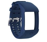 Huwokxix Correa Compatible con Polar M600,Ajustable Silicona Deportiva Band Repuesto Pulsera para Polar M600 (Azul oscuro)