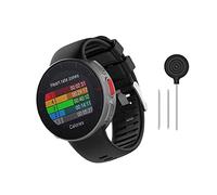 Huwokxix Correa Compatible con Polar Vantage V,Ajustable Silicona Deportiva Band Repuesto Pulsera para Polar Vantage V (Negro)