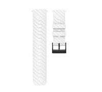 Huwokxix Correa Compatible con Suunto D5/7/9,Ajustable Silicona Deportiva Band Repuesto Pulsera para Suunto D5/7/9 (Blanco)