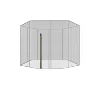 HUWOYG 1 trampolín de Exterior for Adultos y niños, Equipo Fitness for Saltar, Grande for Interiores con Red protección para Camas elásticas(6 Feet)