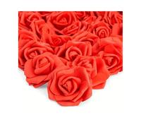 HUWOYG 10/20/30Pcs Foam Rose Flower Wedding Bride Bouquet Car Decor DIY Gift Box Wreath Home Outdoor Garden Holiday Party para Bodas(Red 1,30PCS)