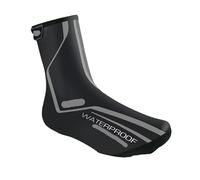 HUWOYG 2 pares de cubiertas zapatos impermeables for bicicleta cuero for hombres y mujeres a prueba viento cálido equipo ciclismo al aire libre Para Mantener Tus Zapatos(Black gray,M)