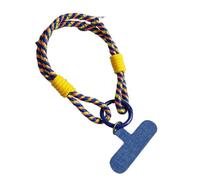 HUWOYG 2pcs Mobile Phone Lanyard with Two Strands Simple Lanyard Short Wrist Lanyard Anti Loss Card Strip Style Universal Phone Case Strap para Teléfono Compatible(Color F)