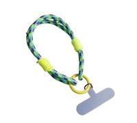 HUWOYG 2pcs Mobile Phone Lanyard with Two Strands Simple Lanyard Short Wrist Lanyard Anti Loss Card Strip Style Universal Phone Case Strap para Teléfono Compatible(Color C)