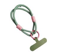 HUWOYG 2pcs Mobile Phone Lanyard with Two Strands Simple Lanyard Short Wrist Lanyard Anti Loss Card Strip Style Universal Phone Case Strap para Teléfono Compatible(Color E)