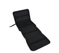 HUWOYG Estuche for lápices Plegable, Cortina for bolígrafos, Color Negro, Inserto de lápiz Color, Bolsa for Pintura Profesional, papelería for Estudiantes para Adultos(120 Holes)