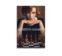 HUWYREWQRH Póster estético de la serie de televisión The Queen's Gambit 1 para decoración de pared, lienzo vintage, póster decorativo para sala de estar, dormitorio, 30 x 45 cm, estilo sin marco
