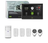 HUXGO® HXA700 Alarma casa inalámbrica WiFi + gsm 4G con Sirena integrada | Kit Alarma inalámbrico con 1x Sensor Movimiento y 3X sensores Puerta/Ventana | Tuya Smart Life App