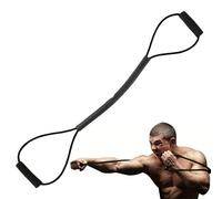 Huxibai Bandas Resistentes al Boxeo de Sombra,Bandas elásticas para Ejercicio - elásticas de Boxeo | Equipo de Entrenamiento de Agilidad, Cuerda de tracción con Asas cómodas para Entrenamiento
