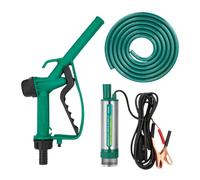 Huxibai Bomba de Trasvase de Agua, Extractor de Aceite Multiusos, Bomba de Extracción de Aceite Portátil 12V con Parada Automática para Automoción Marina
