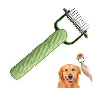 Huxibai Cepillo Para Mascotas Eliminar Pelo | Cepillo para Eliminar Pelo de Perro - Peine Desenredador Doble Cara Para Goldendoodle Caniche Animales Subpelo