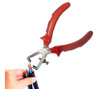 Huxibai Cortacables,Herramienta Ajustable Para Pelar Cables - Multifuncional Manual Para Electricista Electrónica Automóvil Solar Residencial