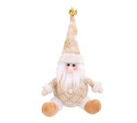 Huxibai Navideños de Peluche | Colgantes de Figuritas de para Fiestas - Figurina Navideña Ajustable, Decoración para Fiestas Repisas Y Chimeneas