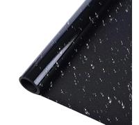 Huxibai Película Oscura para Ventanas De Hogar | Cubierta Esmerilada con Protección UV | Película Estática Control Solar para Habitación Baño Jardín Invierno Cocina Garaje Sótano Apartamento