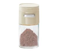 Huxibai Portasal - Dispensador de sal a presión | Recipiente para especias transparente multiusos para pimienta de cocina