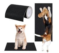Huxibai Tabla de rascar para Perros,Rascador Adhesivo para Cachorros - Superficie para Afilar Uñas de Gato - para Adiestrar Mascotas en Pared Puerta Sofá Oficina Hogar Refugio Dormitorio Salón
