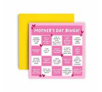 Huxters Divertida tarjeta para el día de la madre para mamá, tarjetas para el día de la madre, tarjeta de bingo, feliz día de la madre (Bingo)