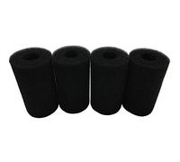 HuYaYa Esponja de prefiltro, Paquete de 4 Rollos de Espuma de prefiltro para Acuario, Accesorios de Filtro compatibles para peceras