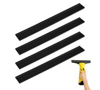 Huybaa 4 PCS goma escobilla de goma ventana,280 mm, para ducha escobilla de goma, limpiacristales, compatible con karcher limpiacristales WV1 WV2 WV5 WV50 WV55 WV60 WV75