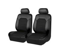 HUYBCRH Fundas Asientos Coche, para Alfa Romeo 166 1998-2008 Juego de Fundas para Asientos de Coche Delanteros y Traseros Transpirable Impermeable Accesorios Interior, All-Black-Front Seat