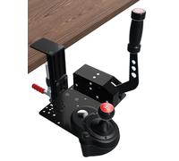 HUYE Soporte de escritorio para freno de mano compatible con Thrustmaster TH8a, TH8s, TSS, TSSH y Logitech G, se adapta a la mayoría de cambiadores de carreras y frenos de mano USB