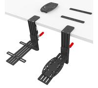 HUYE Soporte Hotas para sistemas Logitech X56, X52, X52 Pro, gas y Hotas para Thrustmaster T Flight HOTAS, Thrustmaster T.16000M, Thrustmaster TCA, Hotas Desk Mount para el joystick de juego The