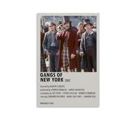 HUYEHEHERRY Póster de Gangs of New York para pared, diseño estético vintage, pintura decorativa para salas de estar, 50 x 75 cm, estilo sin marco