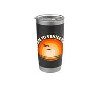 Huyo a Venice Beach Vaso térmico de acero inoxidable de doble pared