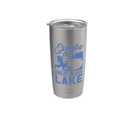 Huyo al Gran Lago de los Esclavos Vaso térmico de acero inoxidable de doble pared