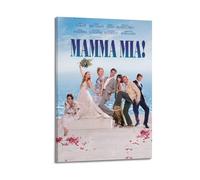 HUYREWHUYUU MAMMA MIA!1 - Póster vintage decorativo de pared estético para sala de estar, dormitorio, 30 x 45 cm, estilo marco