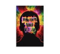 HUYREWHUYUU Póster vintage de Enter The Void con pintura decorativa estética, arte de pared para sala de estar, dormitorio, 50 x 75 cm, estilo sin marco
