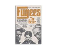 HUYREWHUYUU Póster vintage de Fugees, pintura decorativa estética, arte de pared, lienzo decorativo para sala de estar, dormitorio, 30 x 45 cm, estilo sin marco