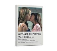 HUYREWHUYUU Póster vintage de Naissance Des Pieuvres, pintura decorativa estética, arte de pared, lienzo decorativo para sala de estar, dormitorio, 30 x 45 cm, estilo marco