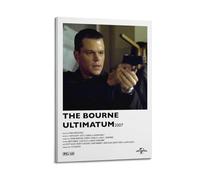 HUYREWHUYUU Póster vintage de The Bourne Ultimatum, pintura decorativa estética, arte de pared, lienzo decorativo para sala de estar, dormitorio, 20 x 30 cm, estilo marco