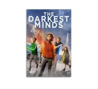 HUYREWHUYUU Póster vintage de The Darkest Minds, pintura decorativa estética, arte de pared, lienzo decorativo para sala de estar, dormitorio, 40 x 60 cm, estilo sin marco