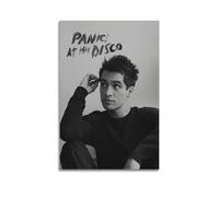 HUYRYRRHT Brendon Urie Panic! at The Disco(3) pósteres estéticos para pared, lienzo, póster vintage, pintura decorativa, decoración para sala de estar, dormitorio, 20 x 30 cm, estilo sin marco